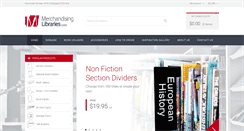 Desktop Screenshot of merchandisinglibraries.com.au